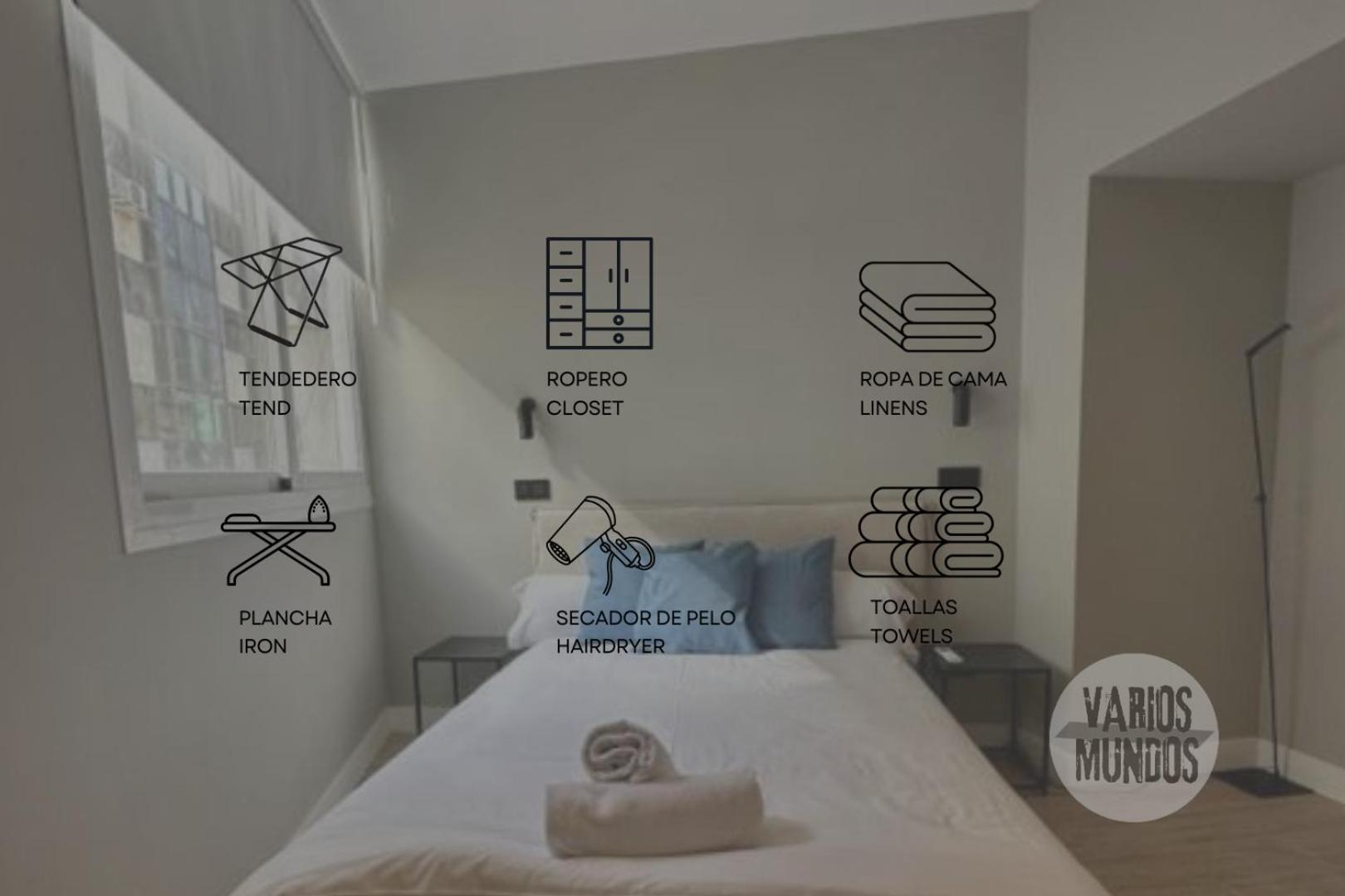 Central Apt De 2Hab Para 5Pax En Calle Silva E2 마드리드 외부 사진